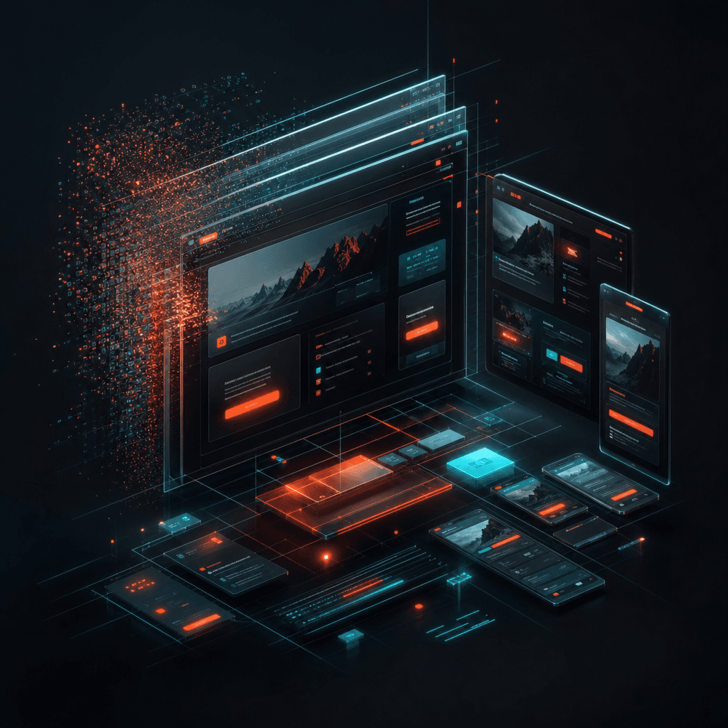 Visualisierung für individuelles Webdesign